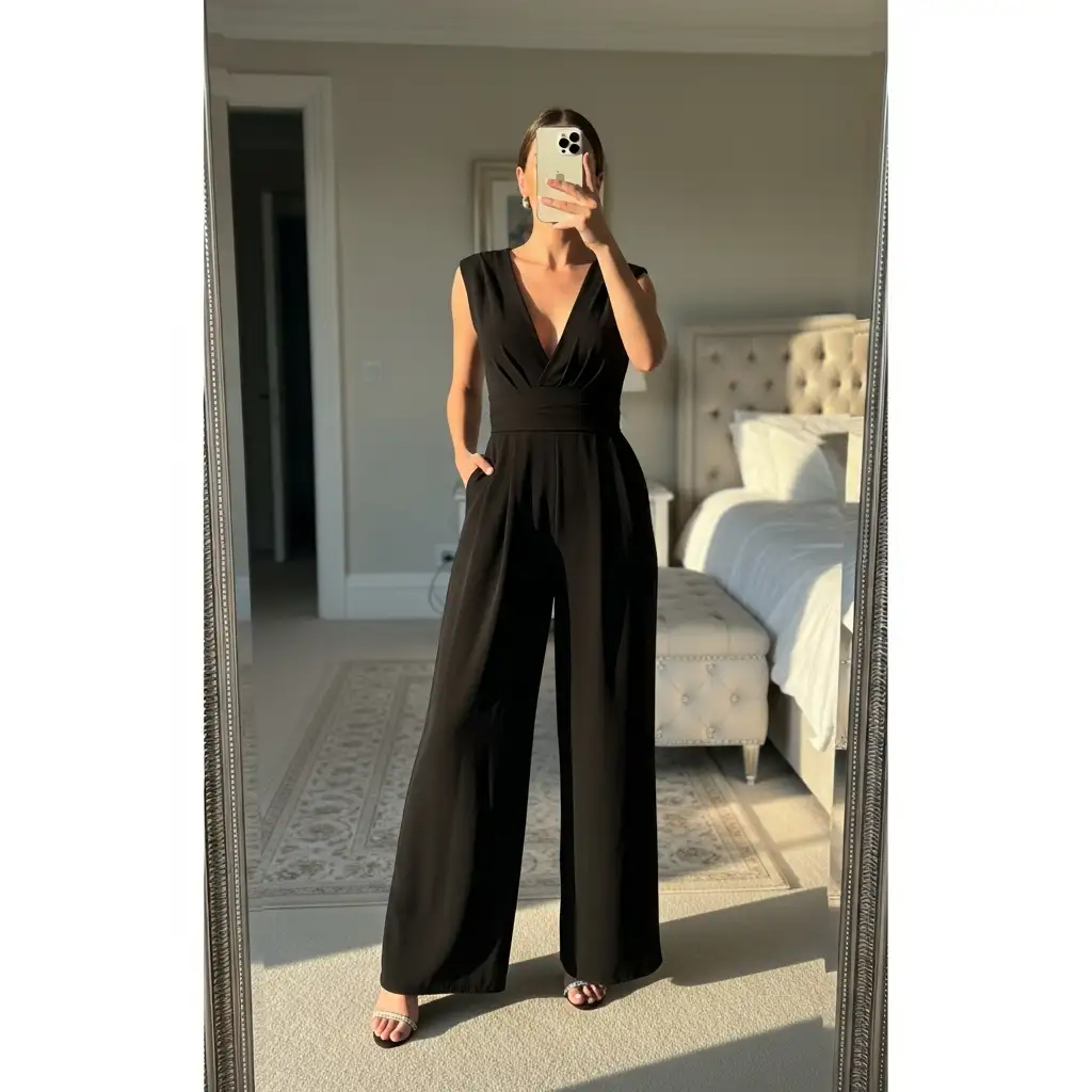 The_Deep_V-Neck_Statement_Jumpsuit
