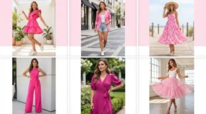 Easy Summer Barbie Outfit Ideas: pink dresses, blazer, jumpsuit, and tulle skirt looks
